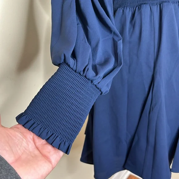 Lilly Pulitzer Lorella Stretch Dress in True Navy - Picture 9 of 10